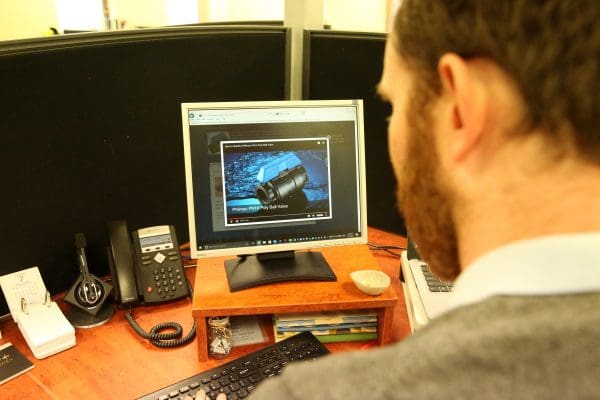 Philmac online training interface showing product categories and learning modules for fittings and valves.