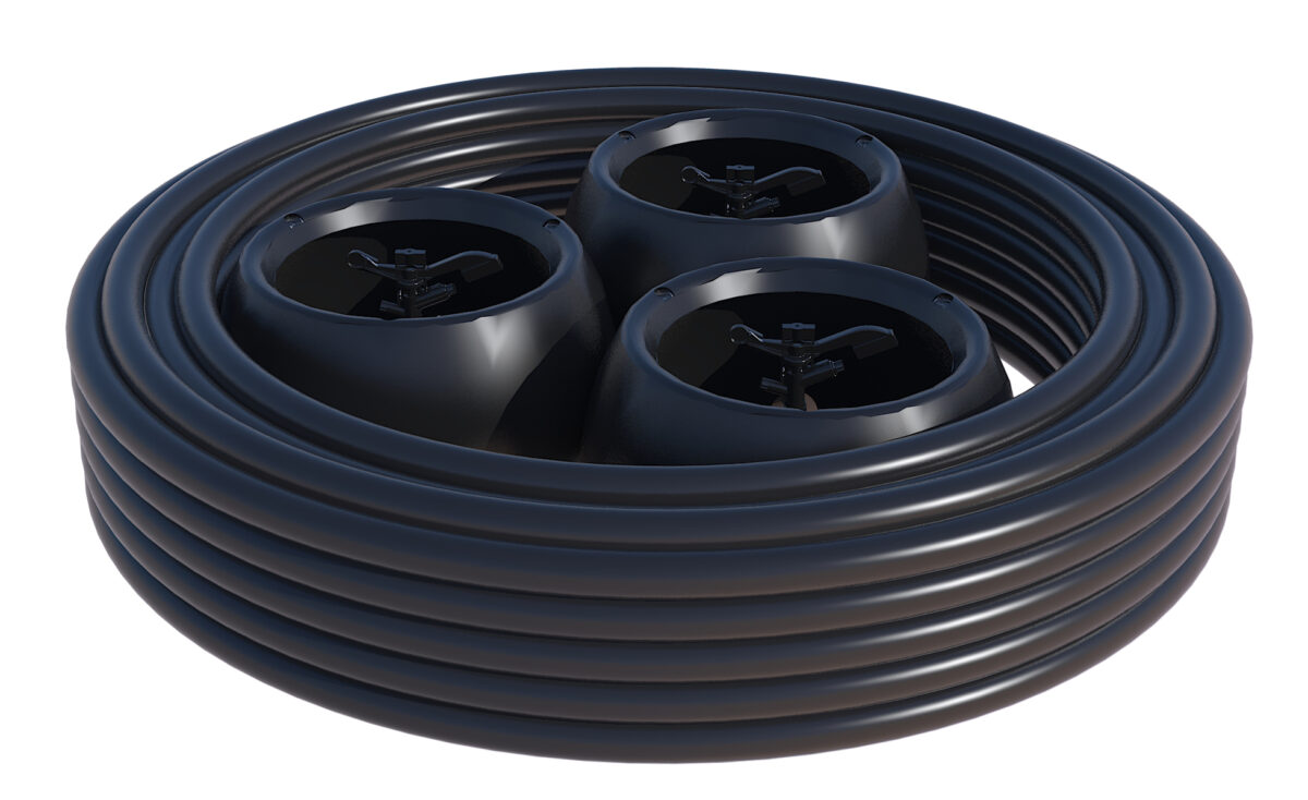 K-Line Pod – Australian Made polyethylene irrigation pod for portable sprinkler systems