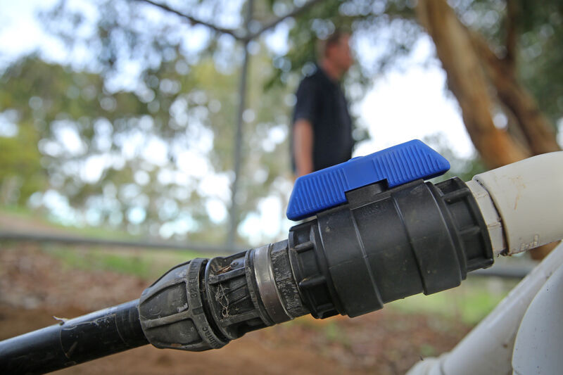 Philmac Valve Product Training module featuring ball valves and float valves with instructional graphics and Philmac branding